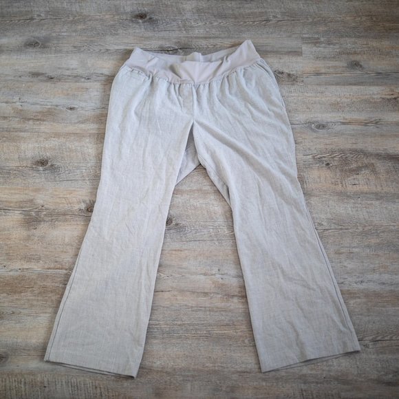 Liz Lange cream trousers - Picture 1 of 3